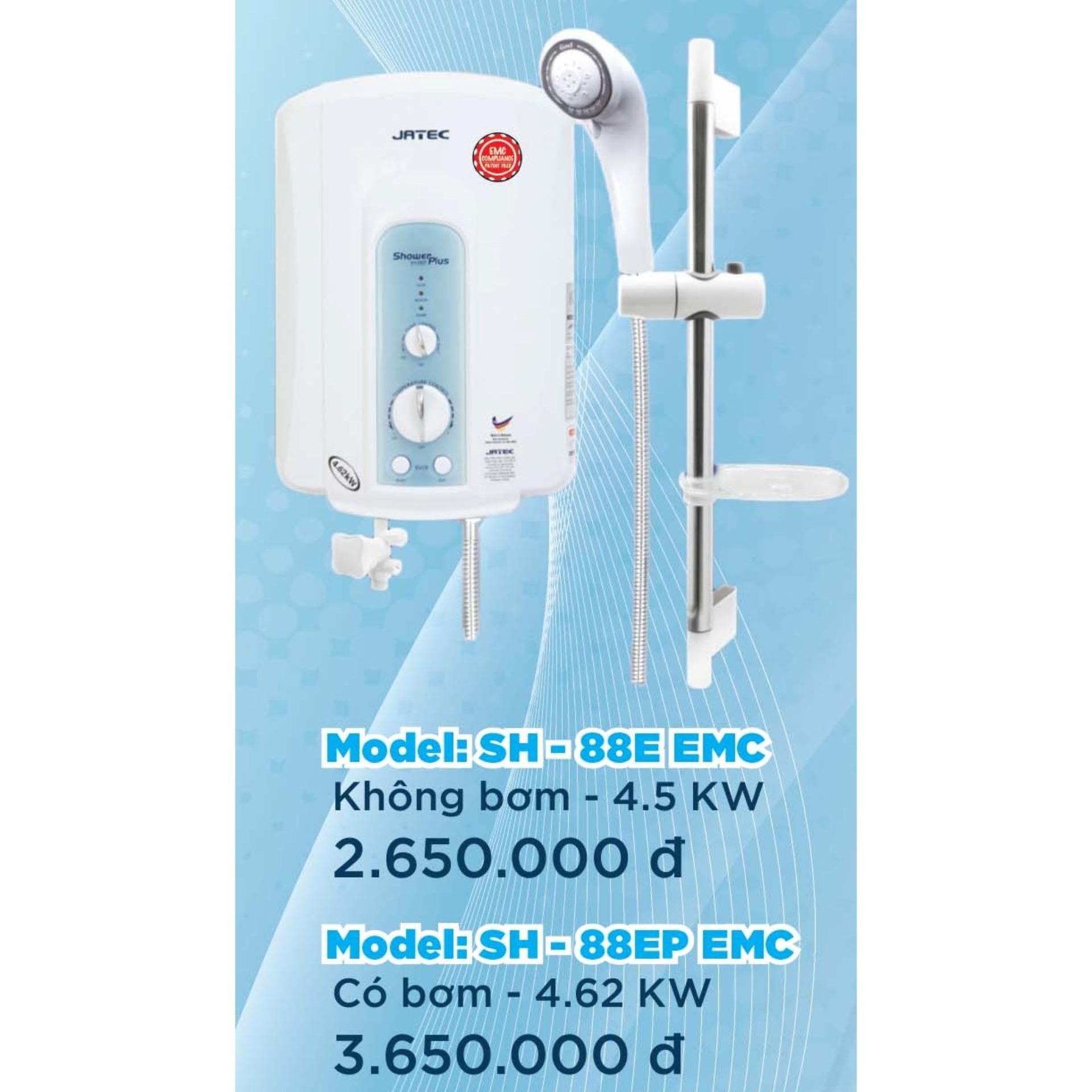 Máy nước nóng trực tiếp Jatec SH- 88E (Trắng)