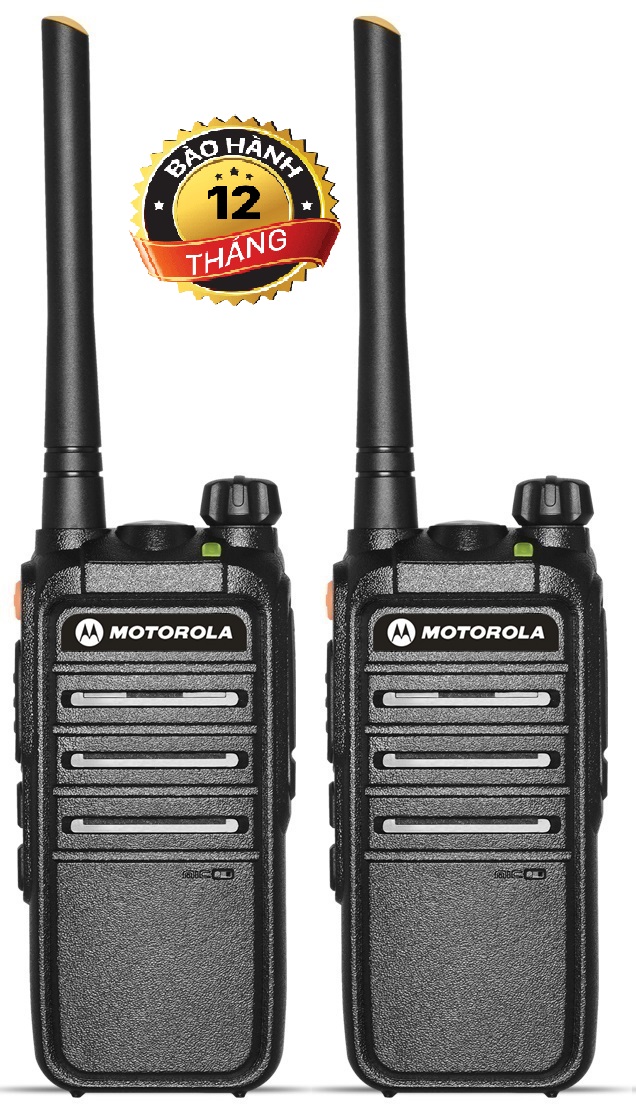Bộ 2 Chiếc Bộ đàm Motorola CP318(Siêu bền bỉ, cự ly liên lạc xa, có đèn pin)