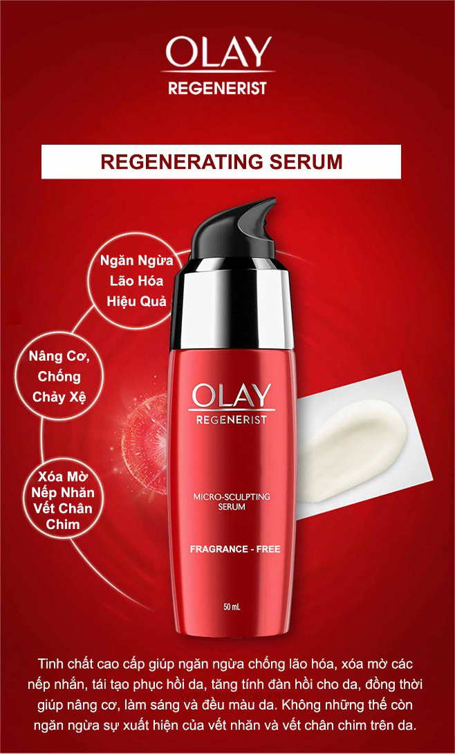 [HCM]Serum Dưỡng Da Olay Regenerist Regenerating Serum