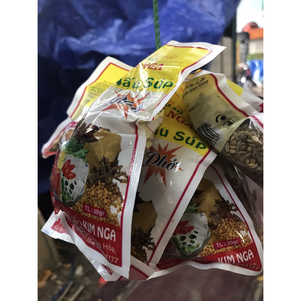 Gia vị nấu súp phở Kim Nga 30gr