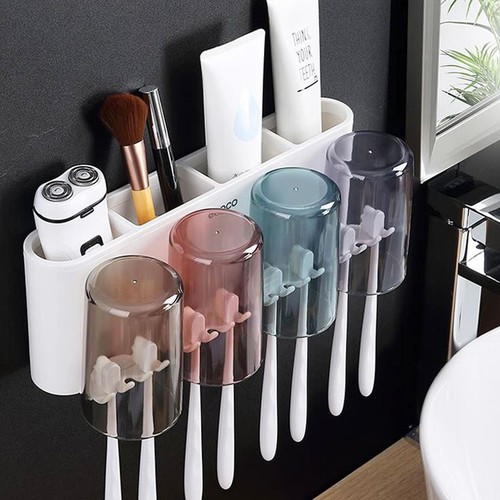 BÁO GIÁ Kệ Để Bàn Chải Đánh Răng Ecoco | Shopee Lazada Sendo Tiki mới nhất 58 Kệ Để Bàn Chải Đánh Răng ECOCO 4 Cốc