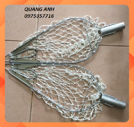 Lồng Hái Trái Cây Inox Cao Cấp | Dụng Cụ Hái Bưởi, Xoài, Mít, Ổi An Toàn | Có Túi Lưới Giữ Trái Chắc Chắn