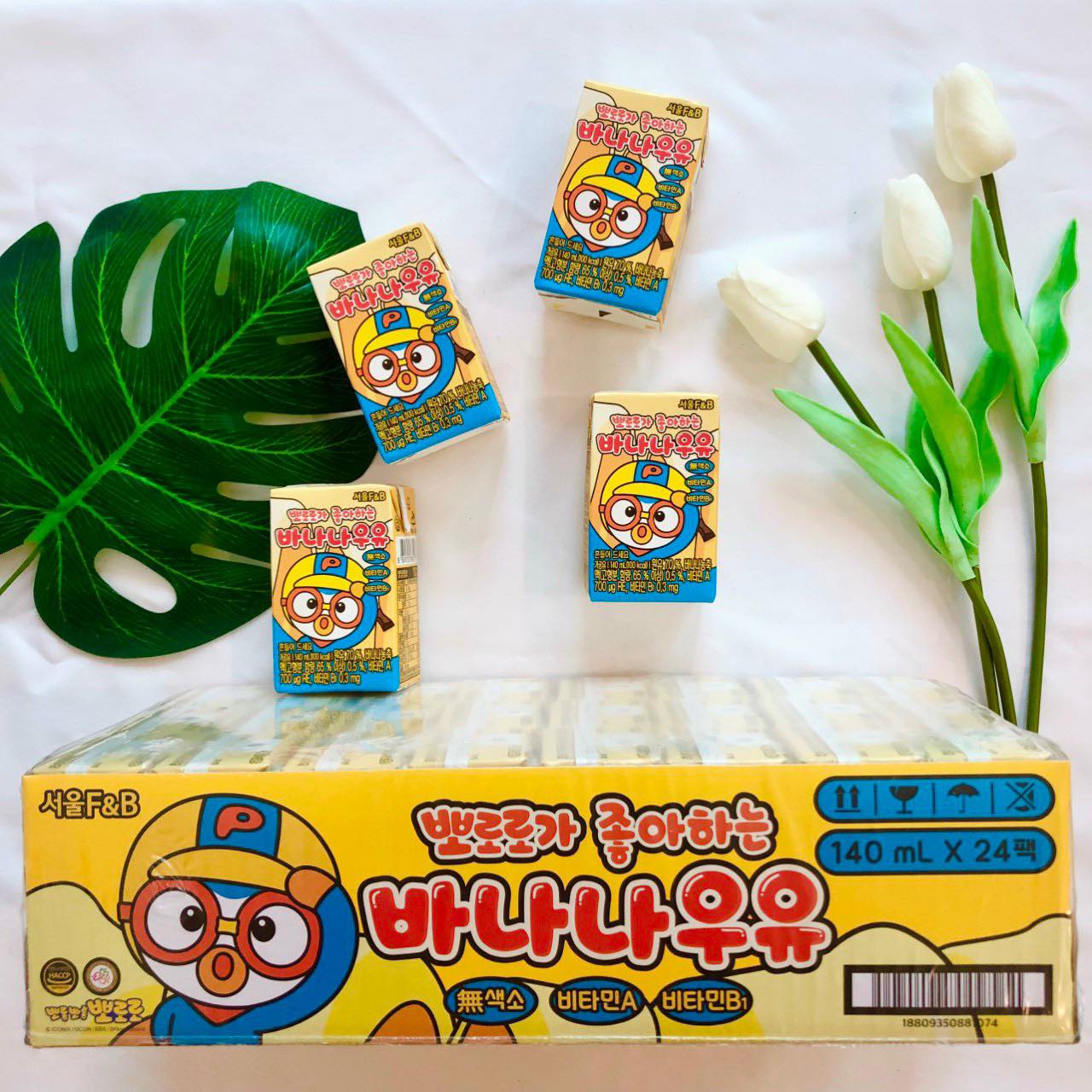 [ DATE MỚI] SỮA TƯƠI PORORO ĐỦ VỊ CHO MẸ LỰA CHỌN CHO BÉ CỦA HÀN QUỐC - 24 HỘP/ THÙNG