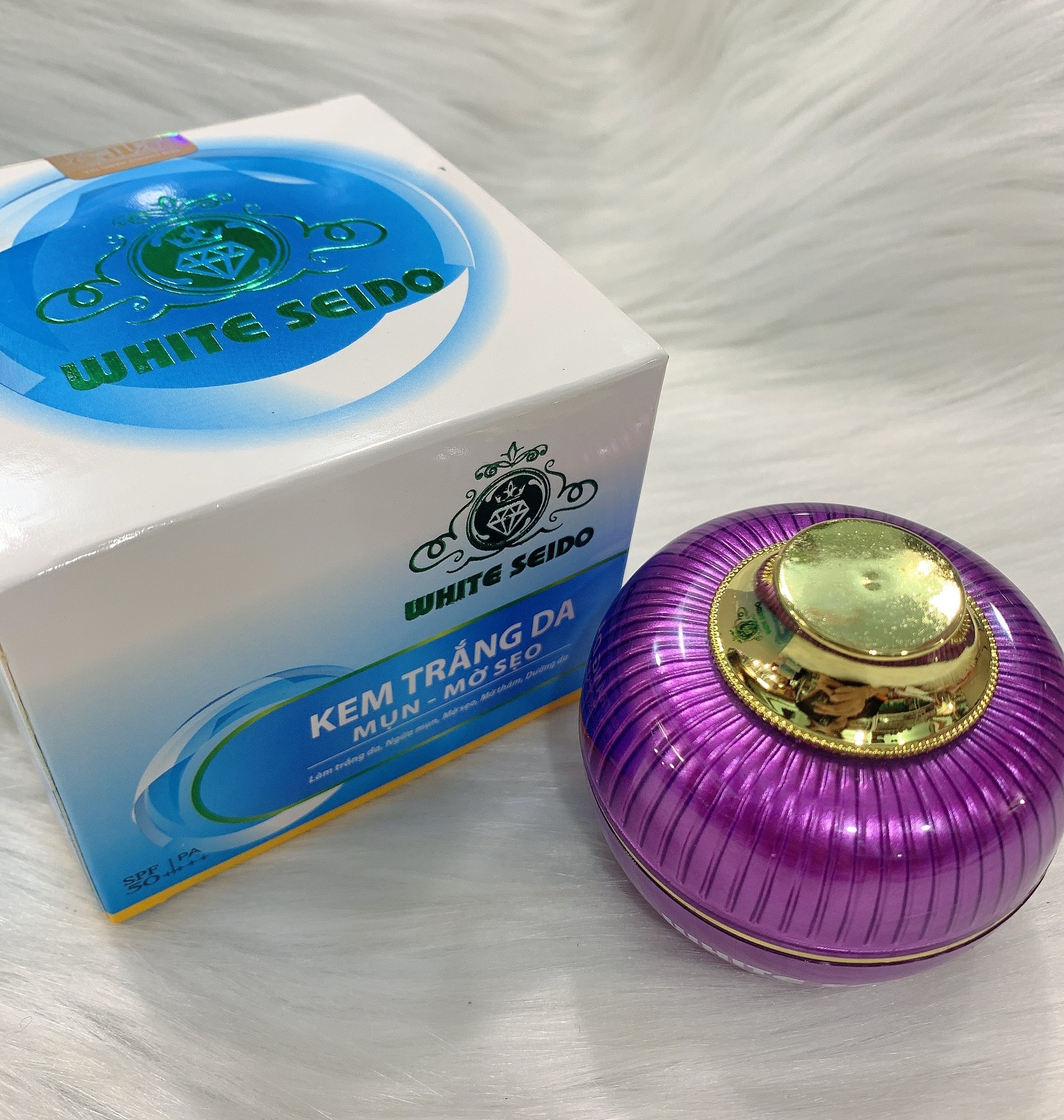 KEM WHITE SEIDO SẠCH MỤN TRẮNG DA MỜ SẸO 25GR