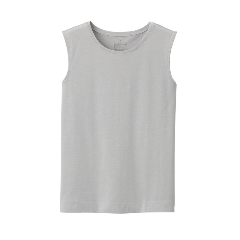 Muji Áo Ba Lỗ Cotton Rayon
