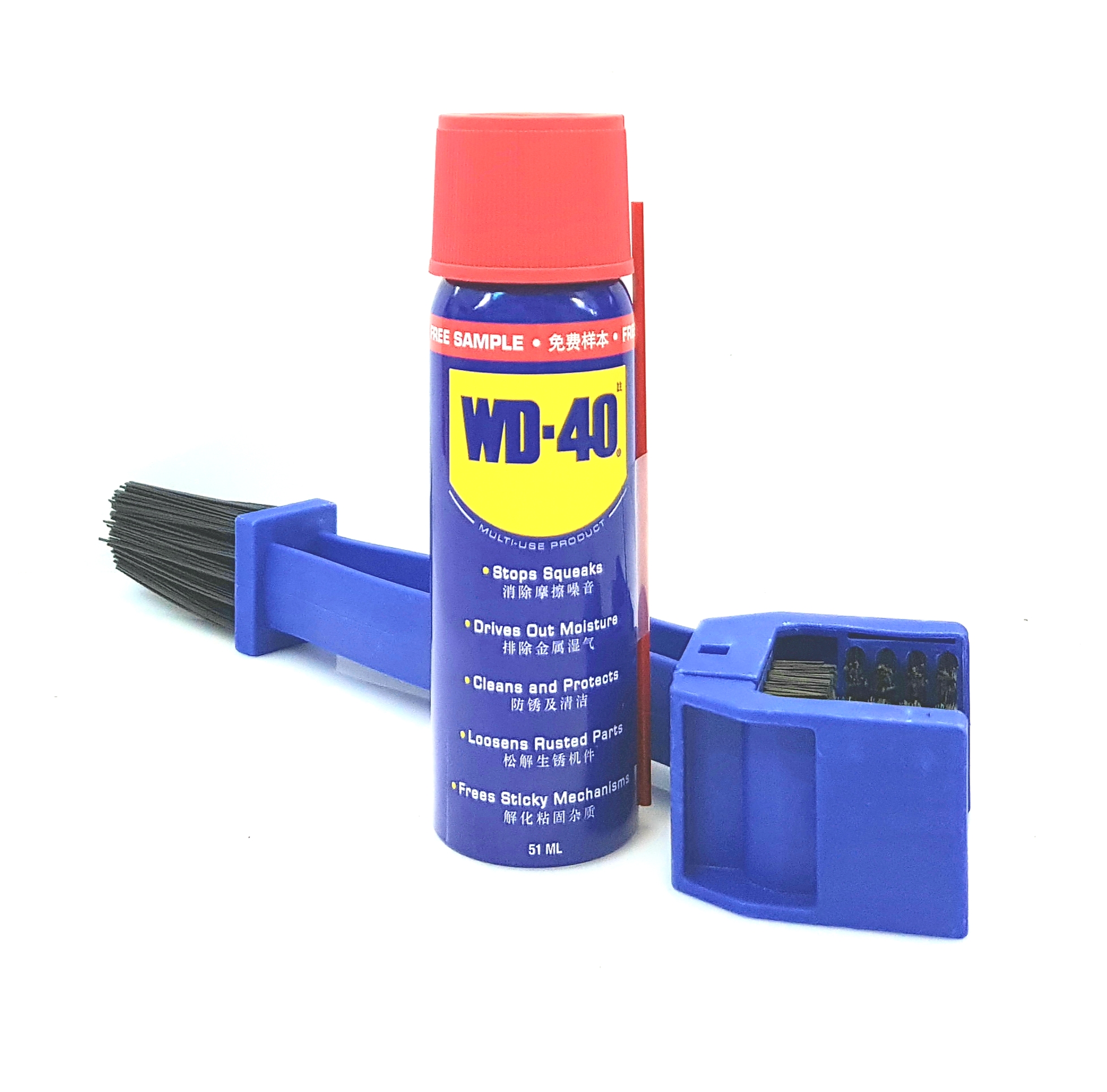 Chai xịt vệ sinh sên WD-40 cao cấp cho xe xích trần 191ml