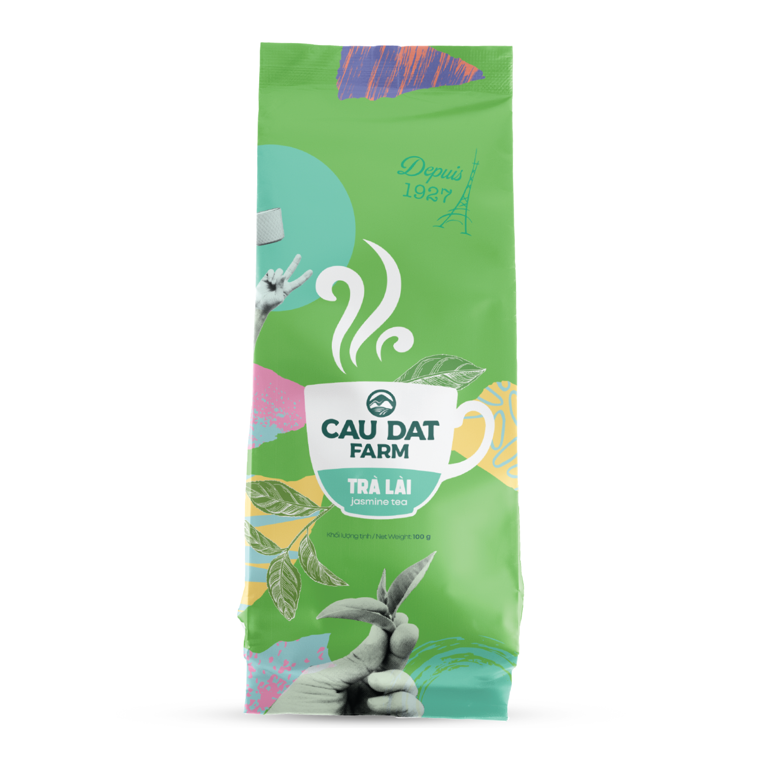 Trà Lài Cầu Đất 100gr