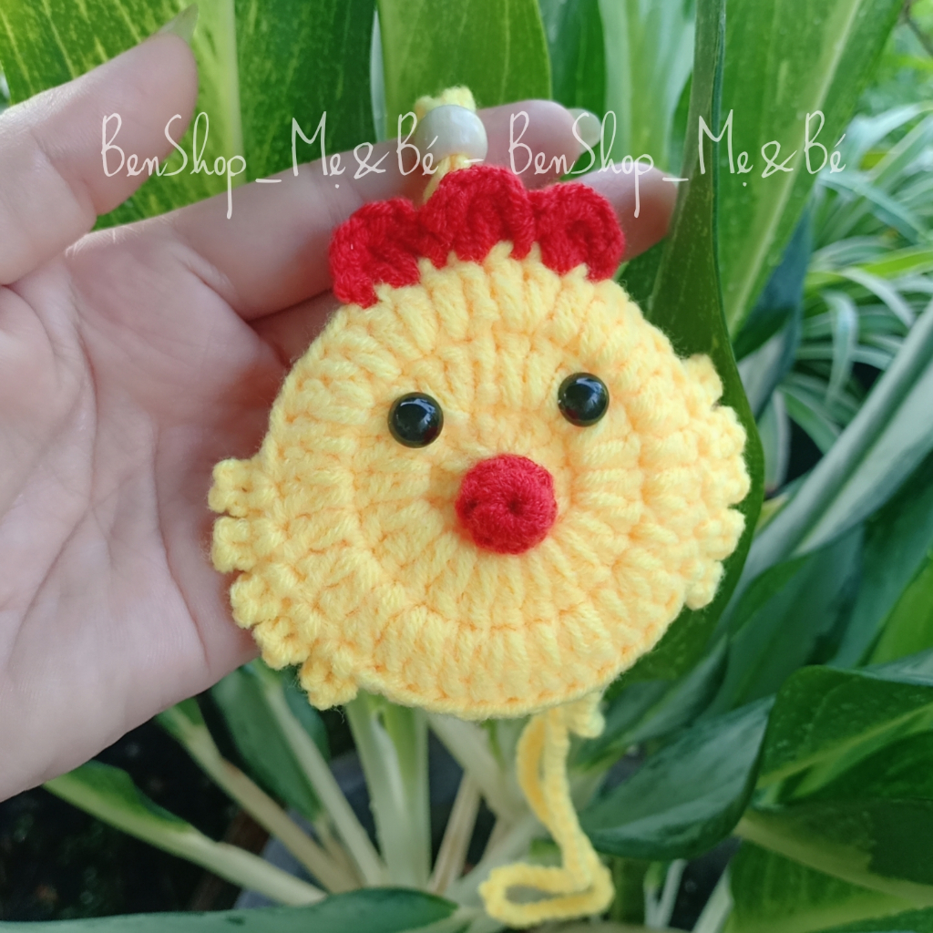 Túi đựng tỏi Handmade len mềm cho bé sơ sinh