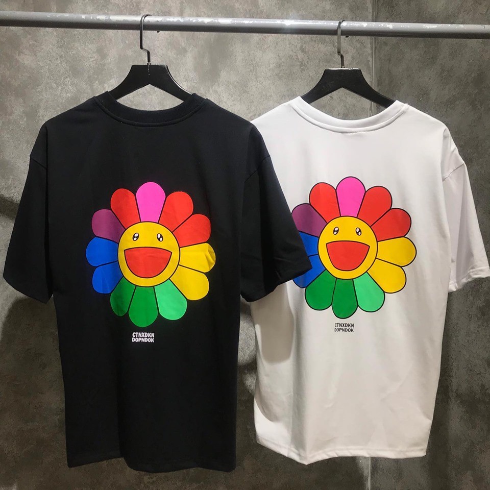Áo Thun Hoa Kiki - 100% COTTON [ Form UNISEX ]