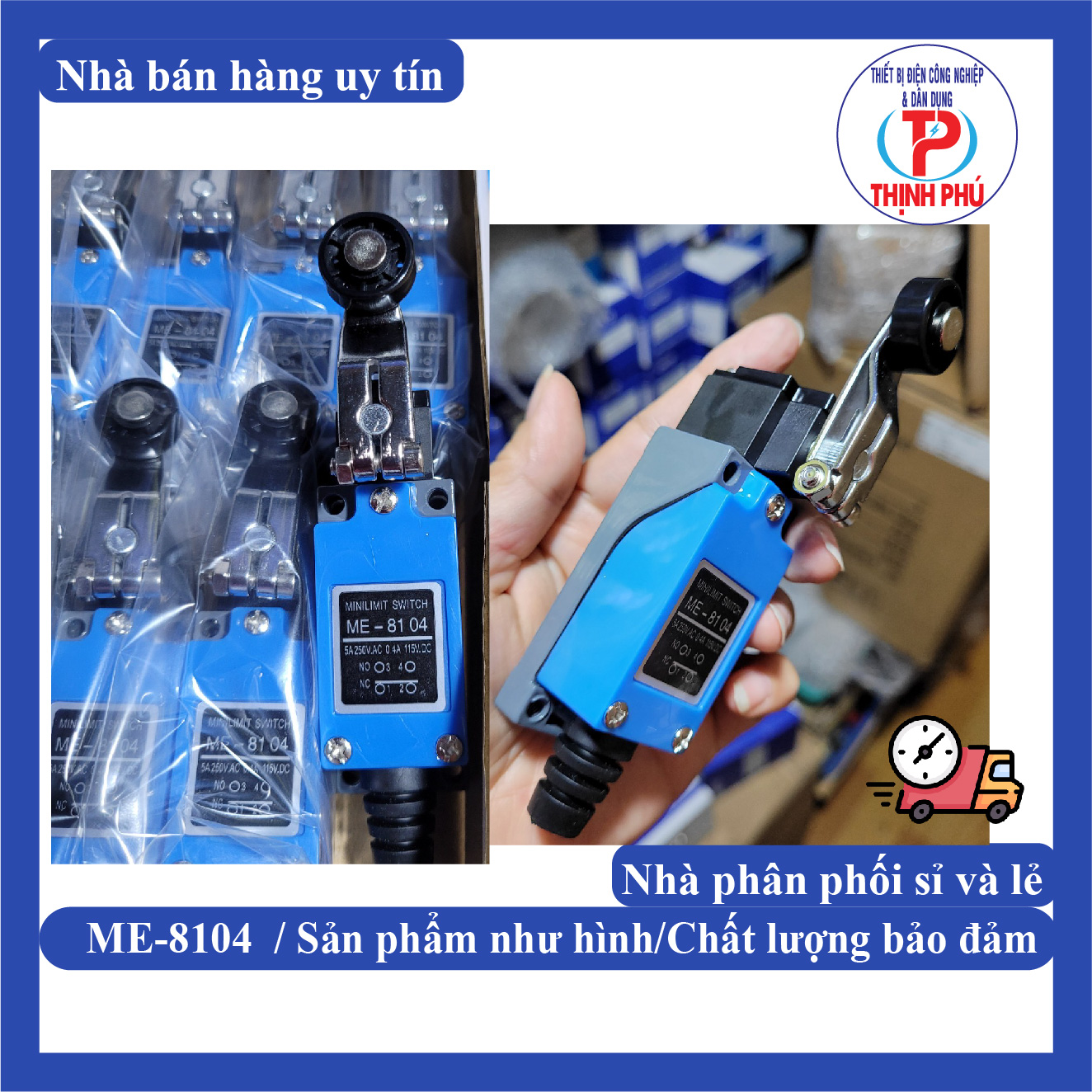 Công tắc hành trình Me-8104 5A-220v