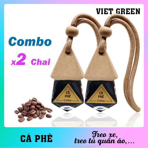 [HCM]Tinh dầu cà phê - Tinh dầu treo xe ô tô