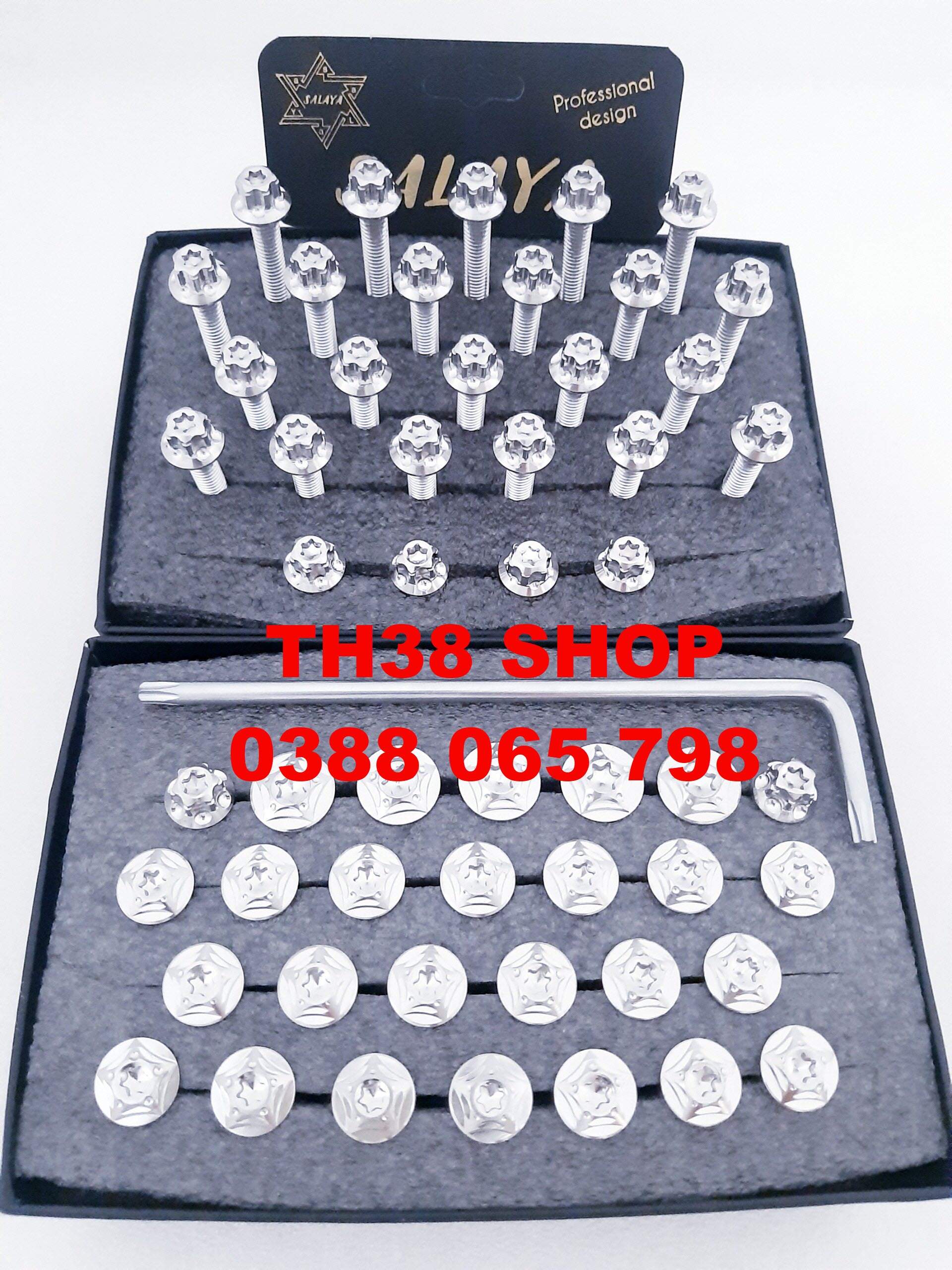 ốc áo và lốc máy salaya ex 135 5 số [combo]
