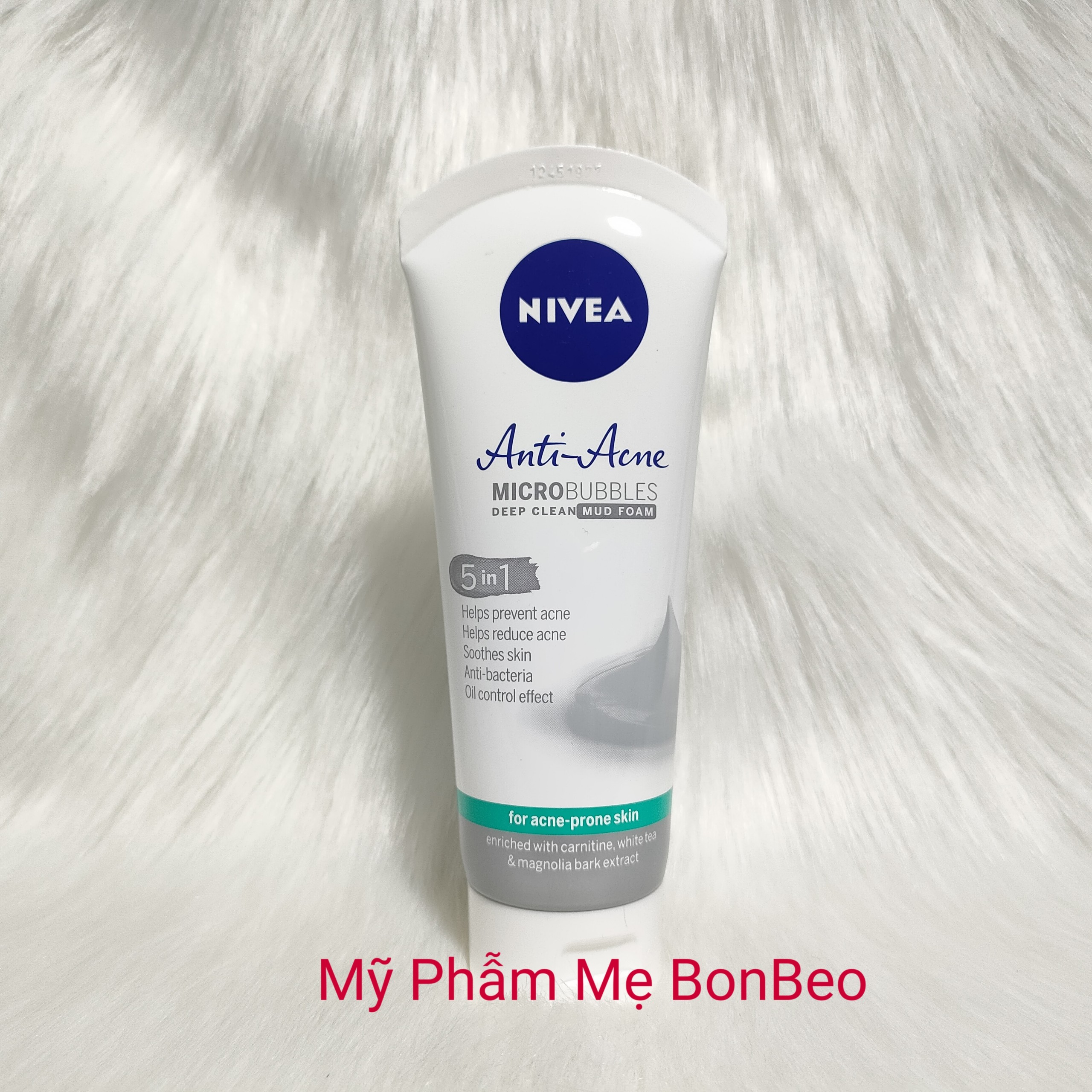 Sữa rửa mặt Nivea trắng da sạch sâu 100g