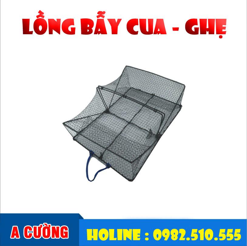 Lồng Bẫy Cua - Dập Bẫy Cua Ghẹ Biển A Cường