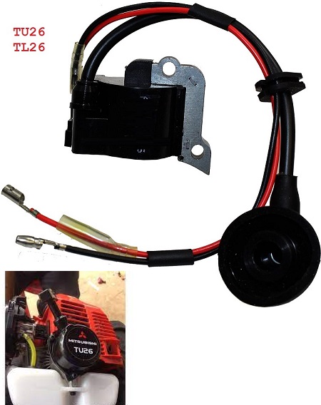 Cuộn dây đánh lửa, bình xăng con máy mitsubishi tu26 tu20 tu23 tl20 tl23 tl26