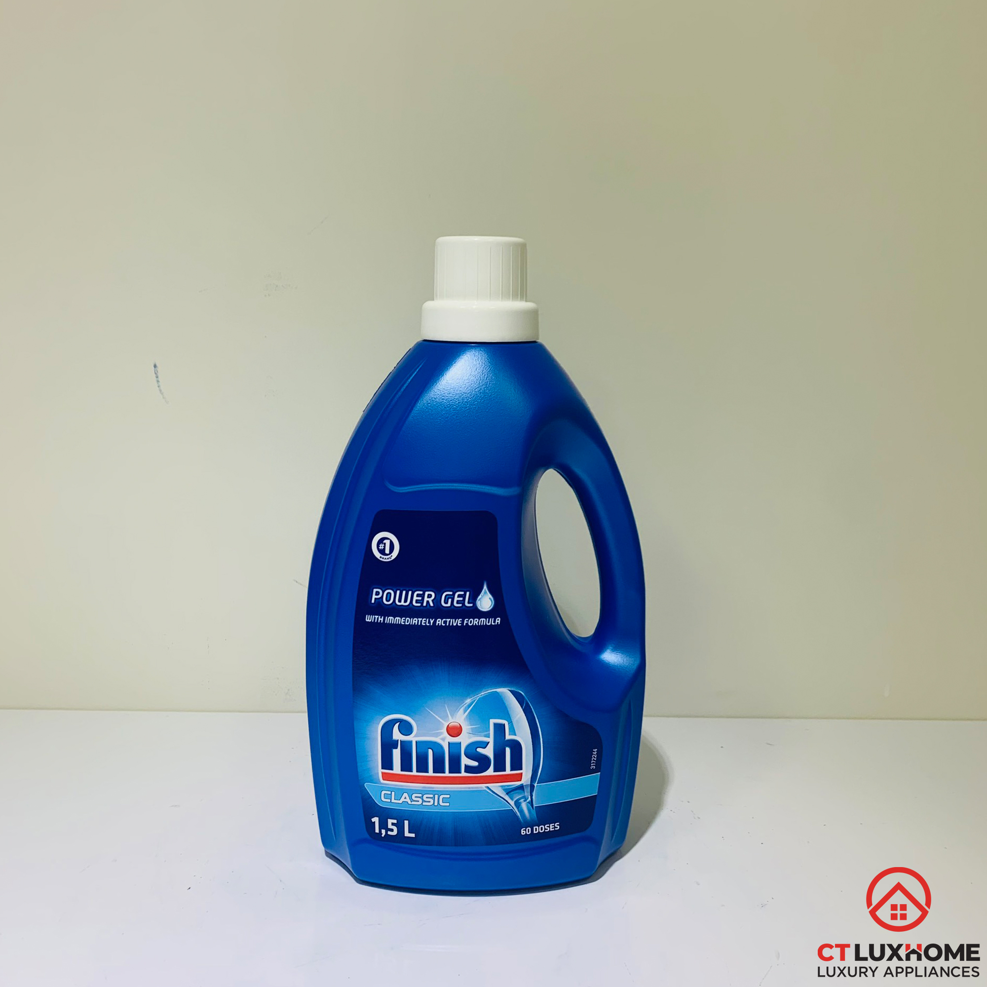 Gel rửa chén bát Finish Classic 1,5 lít [2 chức năng]