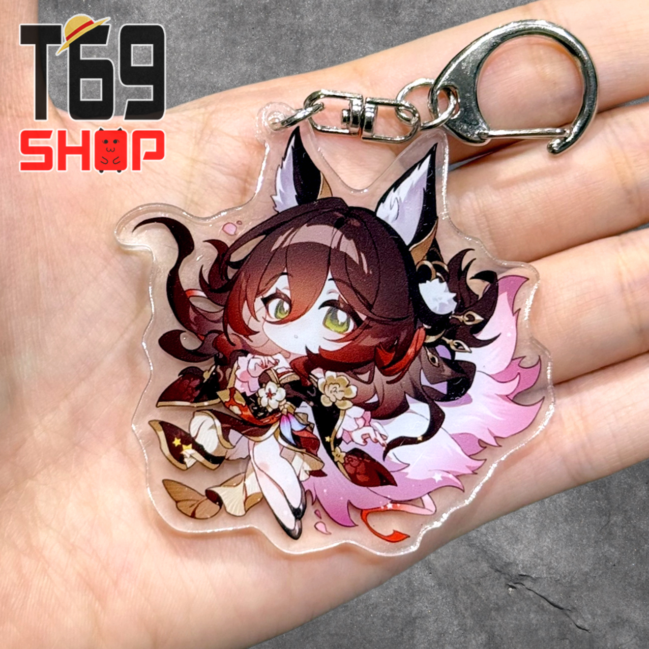 [63 mẫu] Móc khóa mica game Honkai: Star Rail - Cute ver 2 (Loại cao cấp - Hình in ép giữa 2 mặt mica) [T69 Shop]