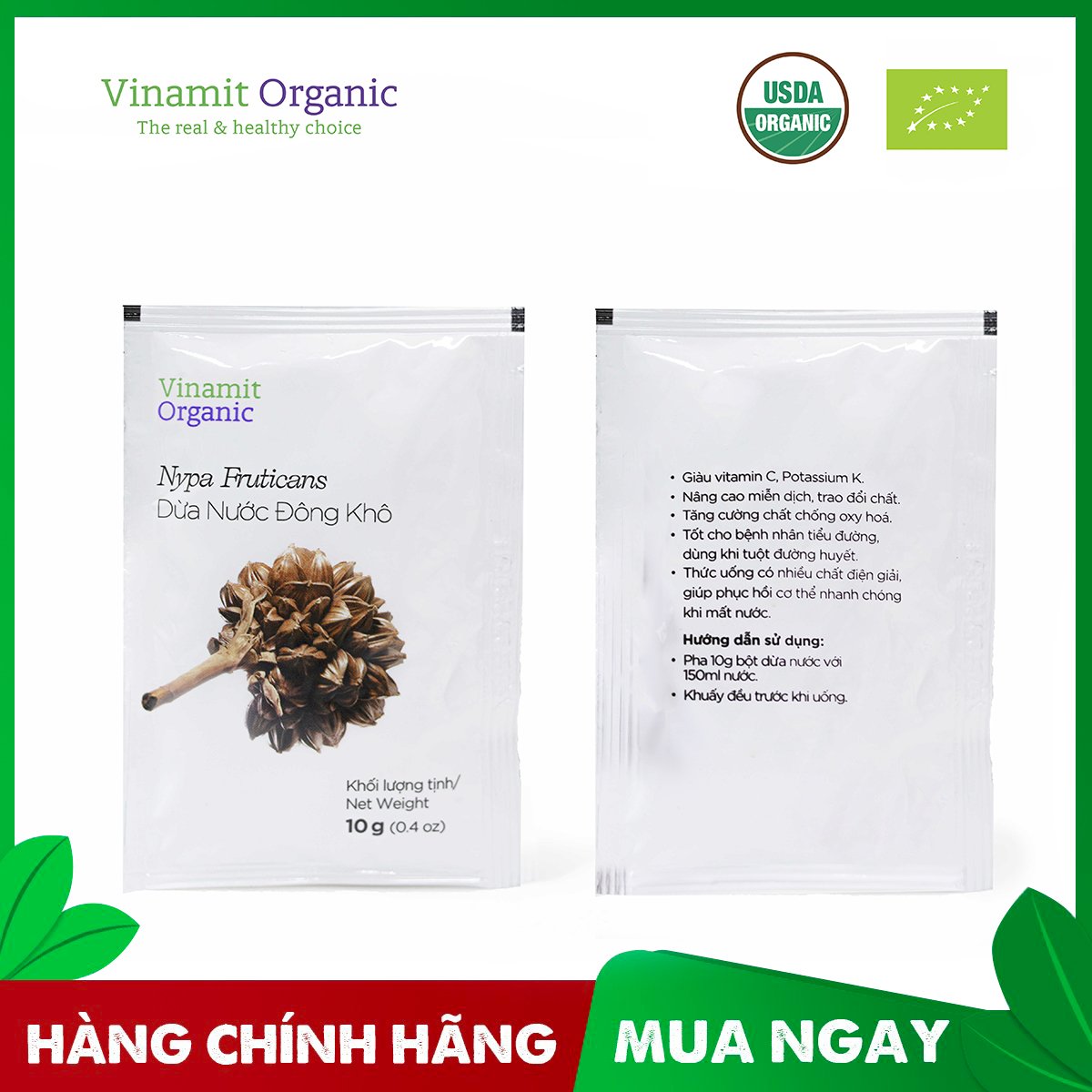 DỪA NƯỚC SẤY ĐÔNG KHÔ HỘP GIẤY 100G