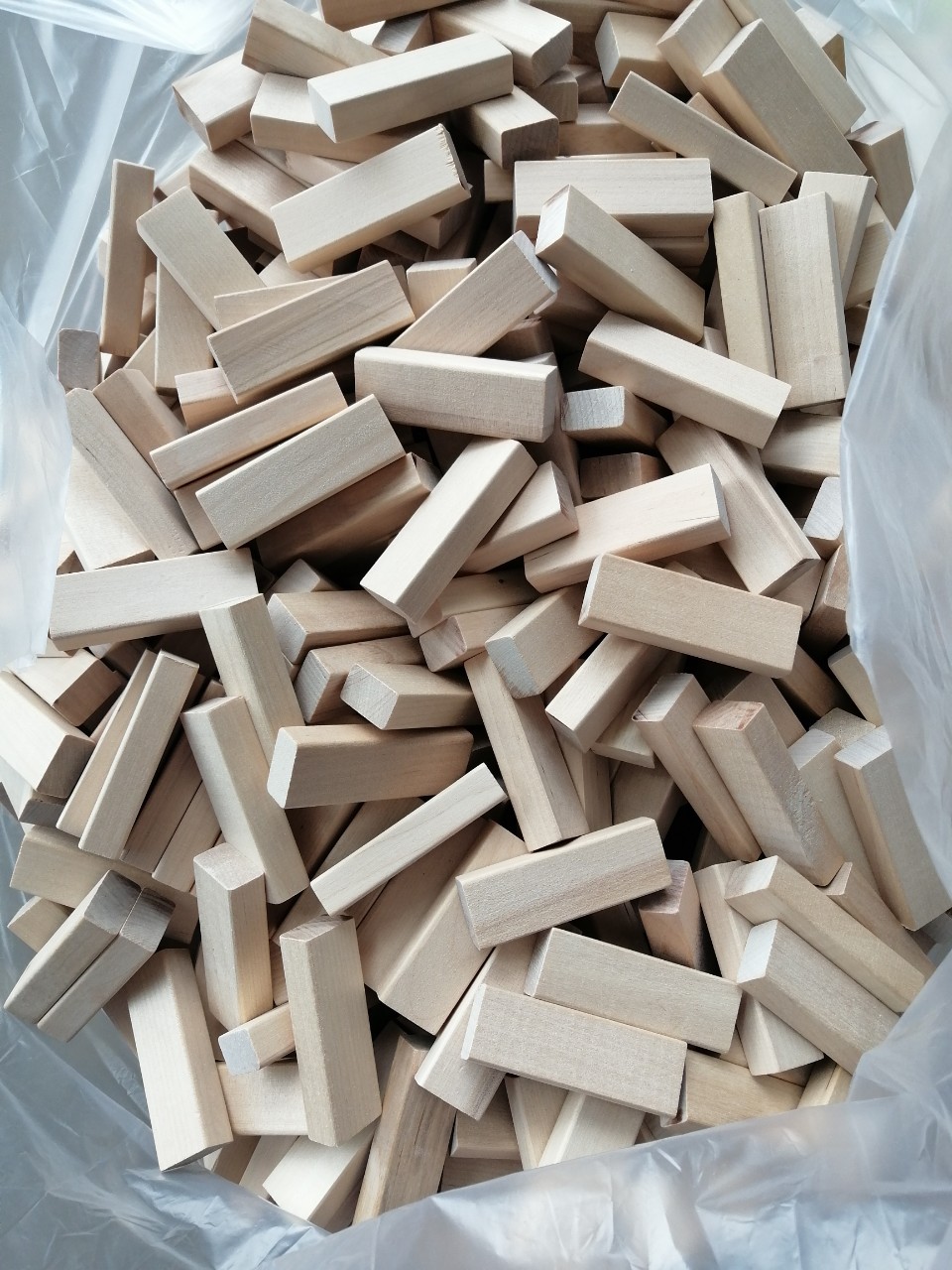 Combo 500 thanh gỗ xếp hình#rút gỗ#domino (2 loại)