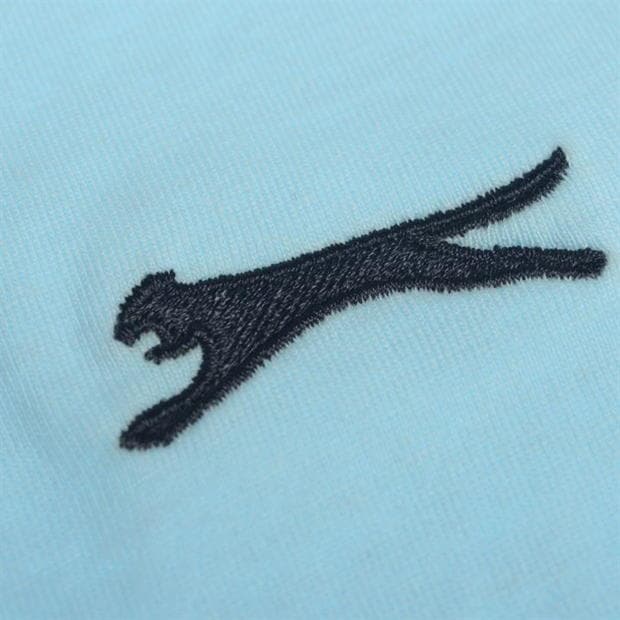 Áo thun nam Slazenger Plain (màu Light Blue) - Hàng size UK