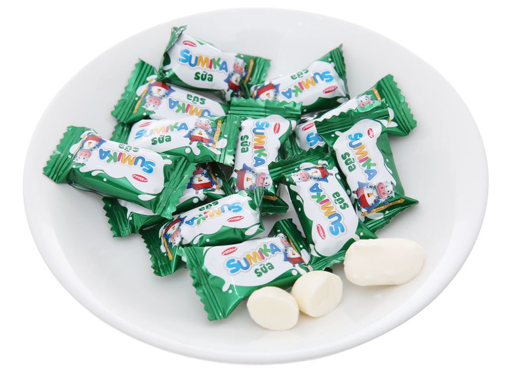 Kẹo sữa bò Sumika vị (sữa; socola; dâu) - ( túi 70g; túi 140g) - Bibica