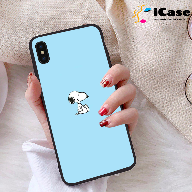 Ốp lưng iPhone Xs Max viền dẻo TPU BST Snopy