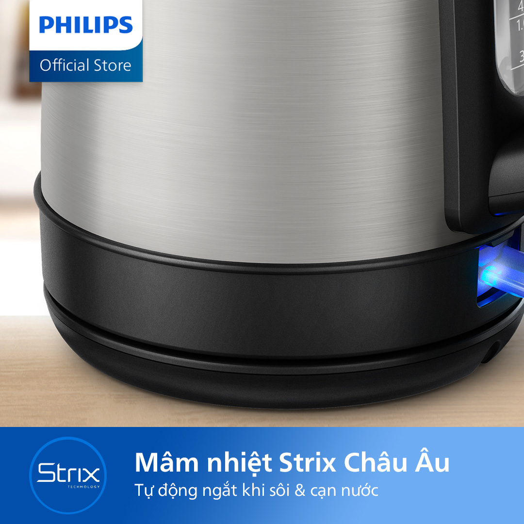 Bình Đun Siêu Tốc Philips HD9350/90 - Hàng Phân Phối Chính Hãng