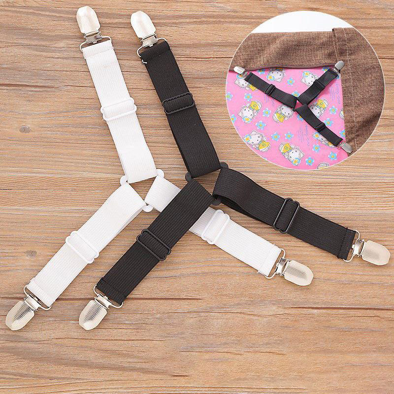 Bộ 4 Kẹp Giữ Cố Định Ga Giường Chống Xê Dịch, Bộ 4 Kẹp Ga Giường Co Giãn Chắc Chắn - Kẹp Cố định Chăn Ga Giường