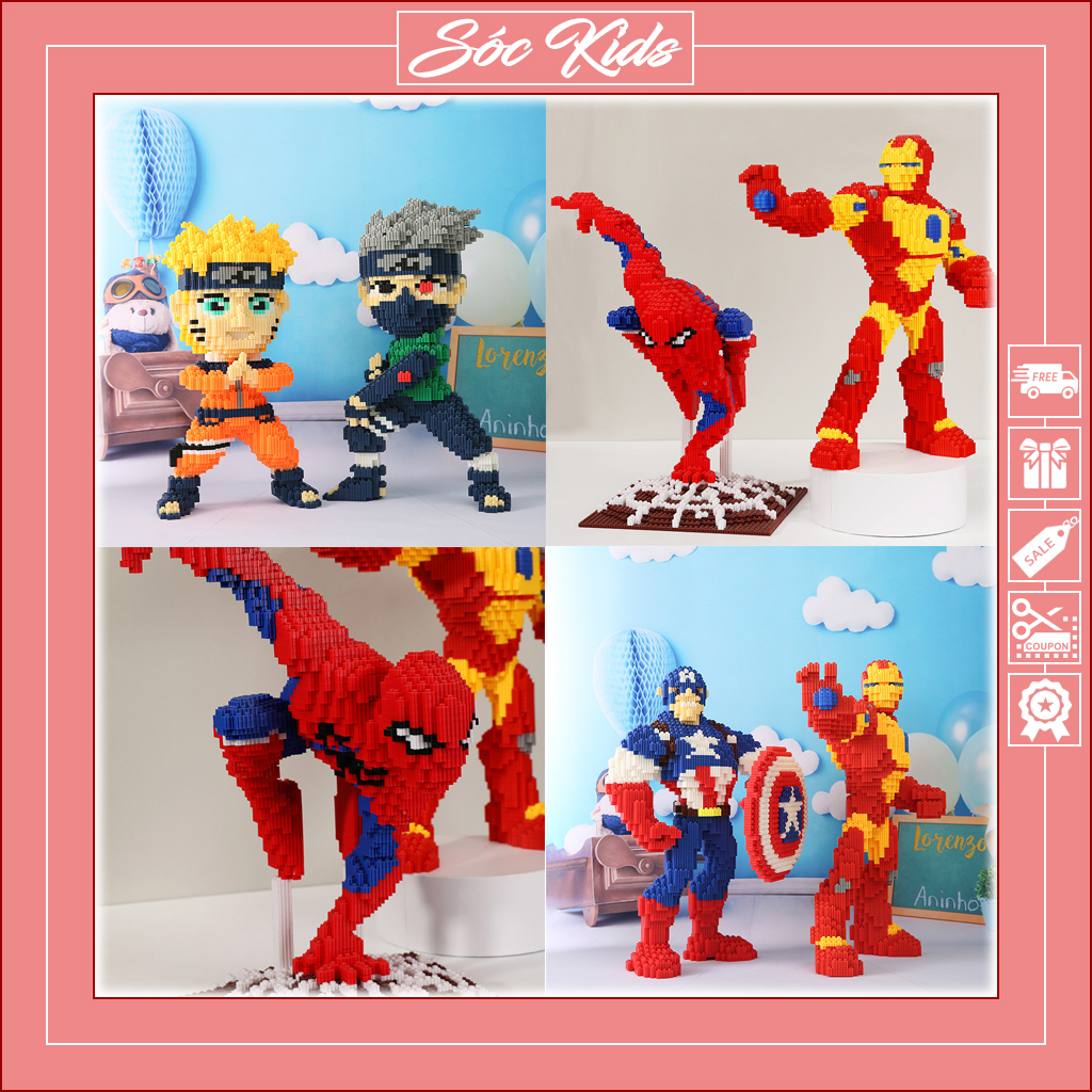 Mô Hình Lắp Ráp Bearbrick Nhân Vật Hoạt Hình