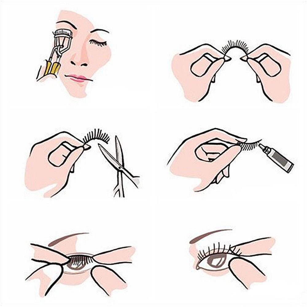 [HCM]Mi Giả Lông Chồn 3D 3PCS (3 cặp)