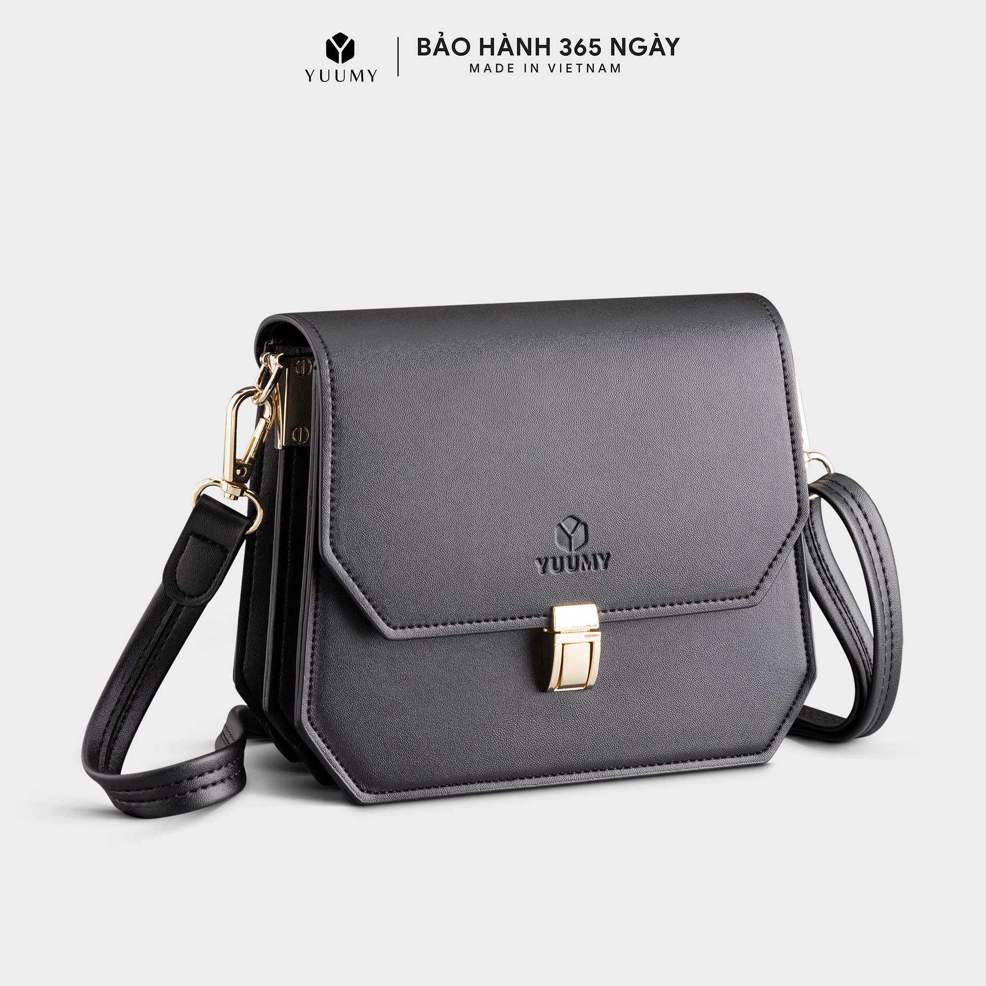 Túi đeo chéo nữ mini khóa bấm Yuumy Seasand YN124