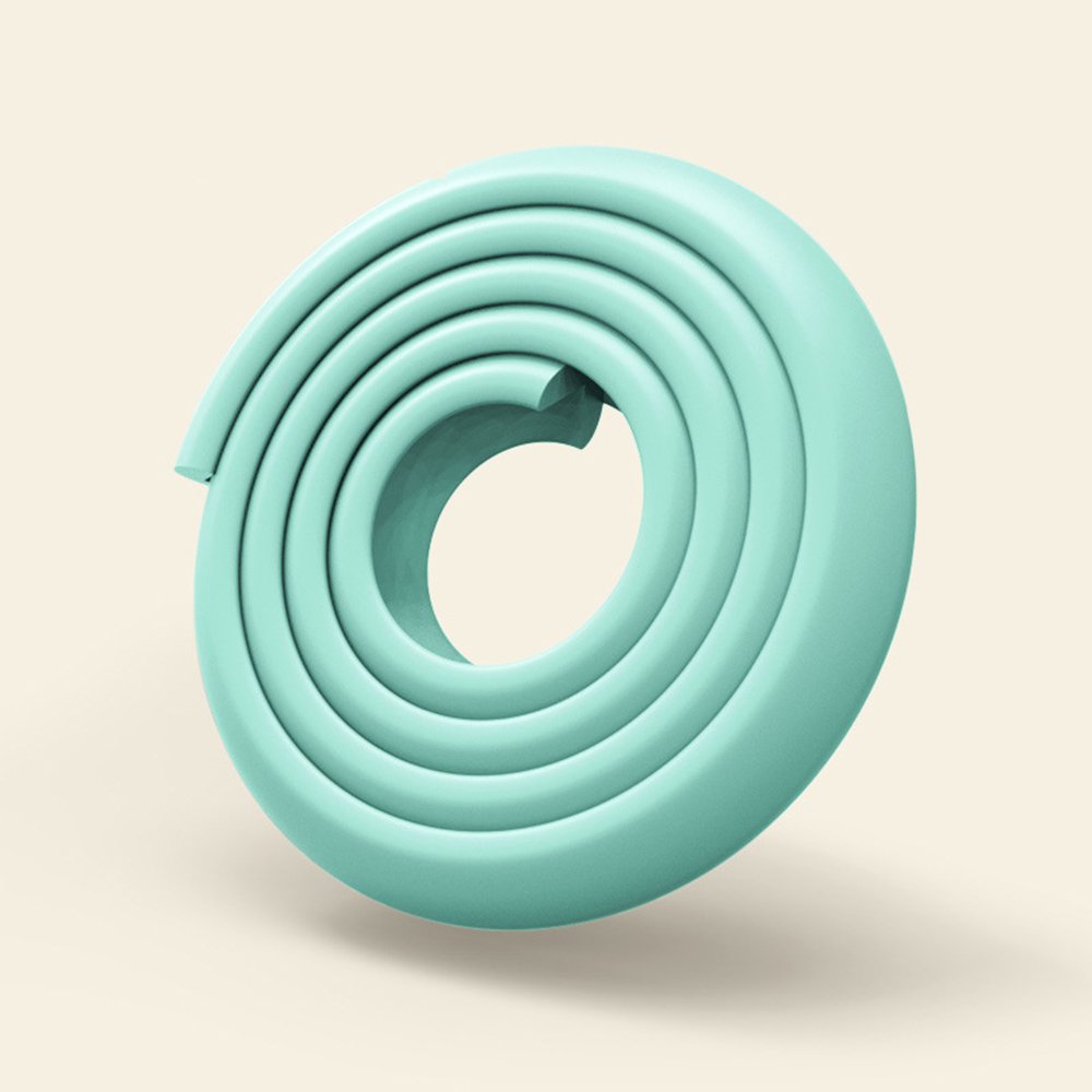 Xốp bọc cạnh bàn an toàn cho bé – Xốp bọc góc bàn an toàn cho bé (dài 2m, chất liệu cao su NBR rất mềm và đàn hồi)