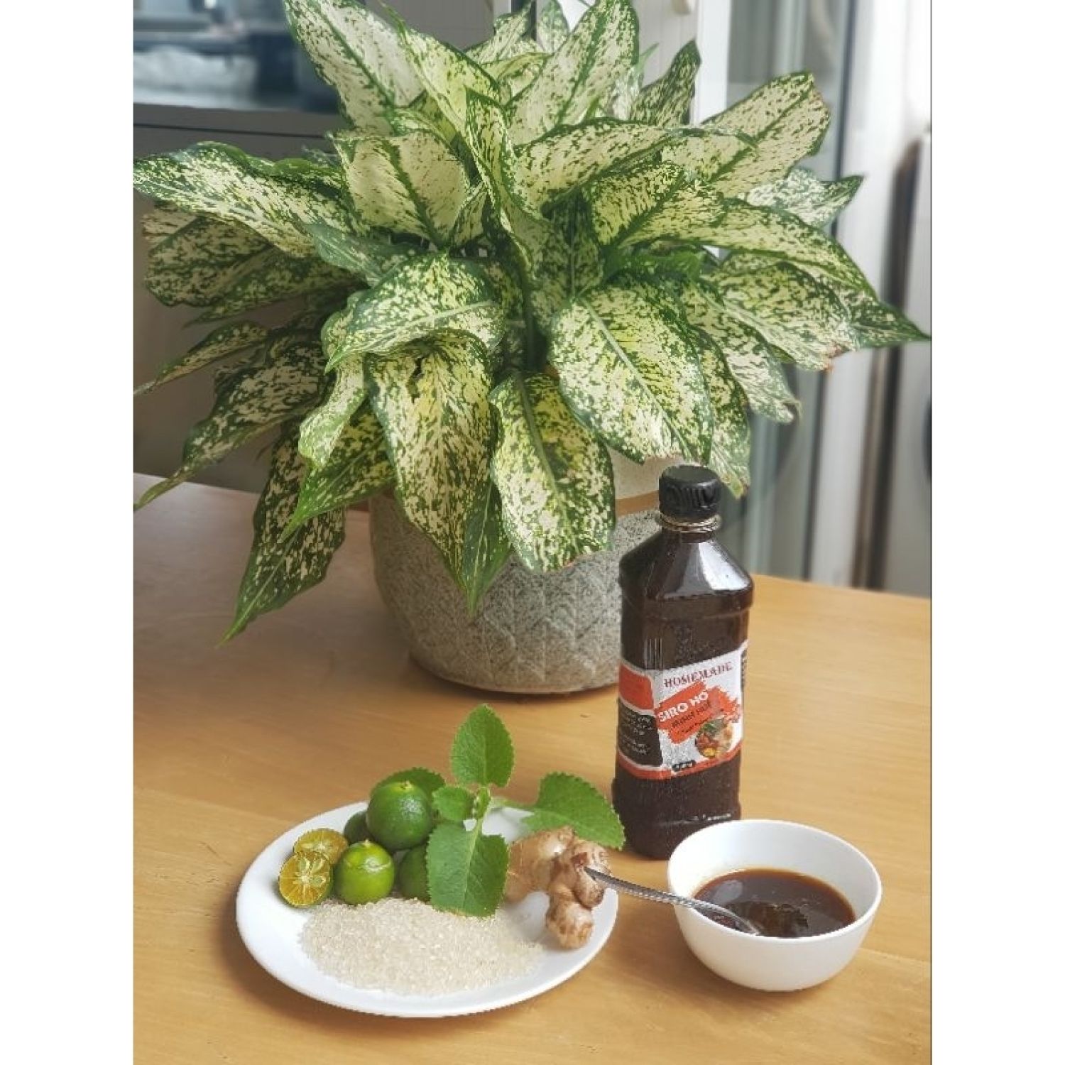 Siro ho húng chanh Minh Huệ 330ml