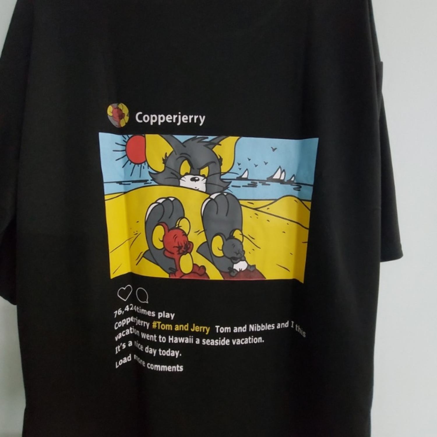 Áo Phông Rộng Nam Nữ Tay Lỡ 1969Unisex Áo Thun Nam Cổ Tròn Tay Lỡ Thời Trang Hàn Quốc COPPERJERRY