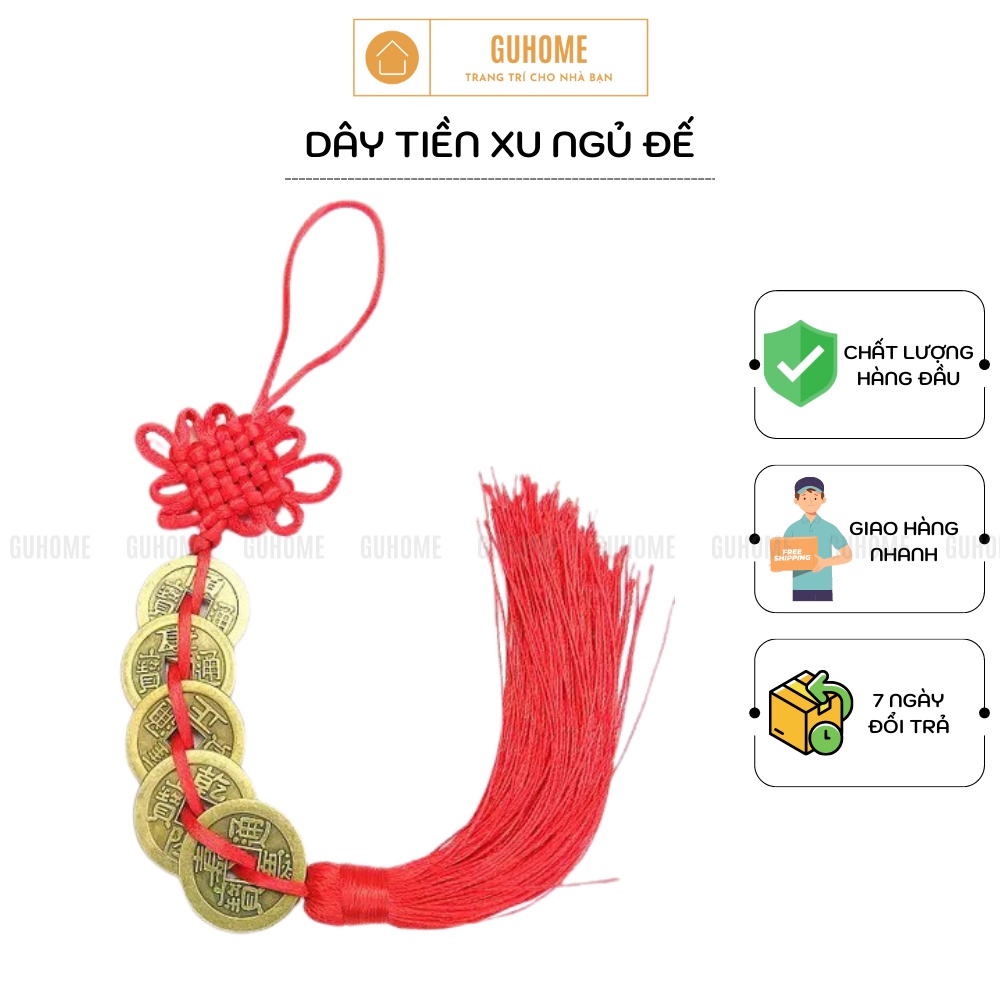 Dây đồng xu ngũ đế, Chuỗi đồng tiền may mắn, Tiền xu Ngũ Đế