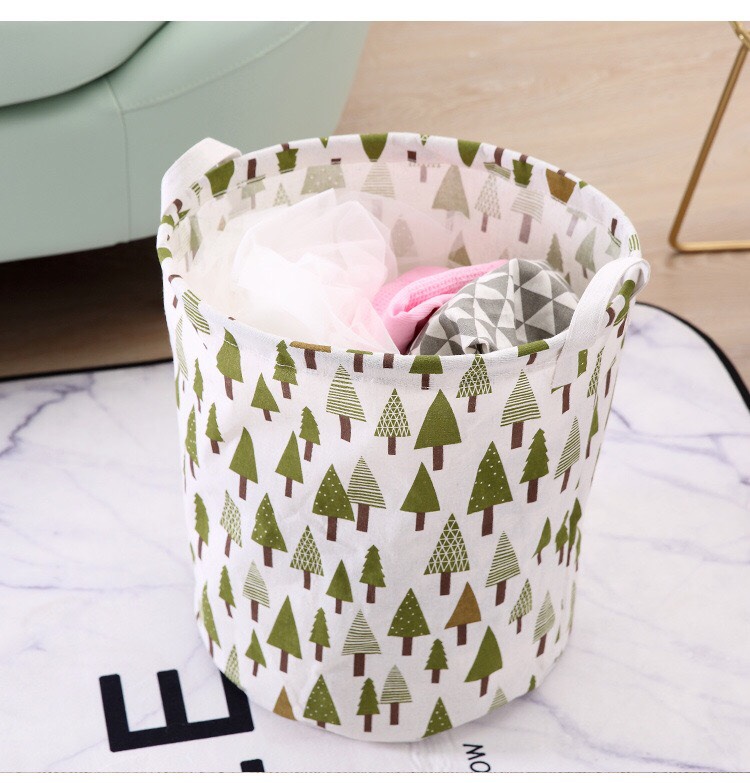 [HCM]Sọt Vải Đựng Đồ Đa Năng Gấp Gọn Size Lớn