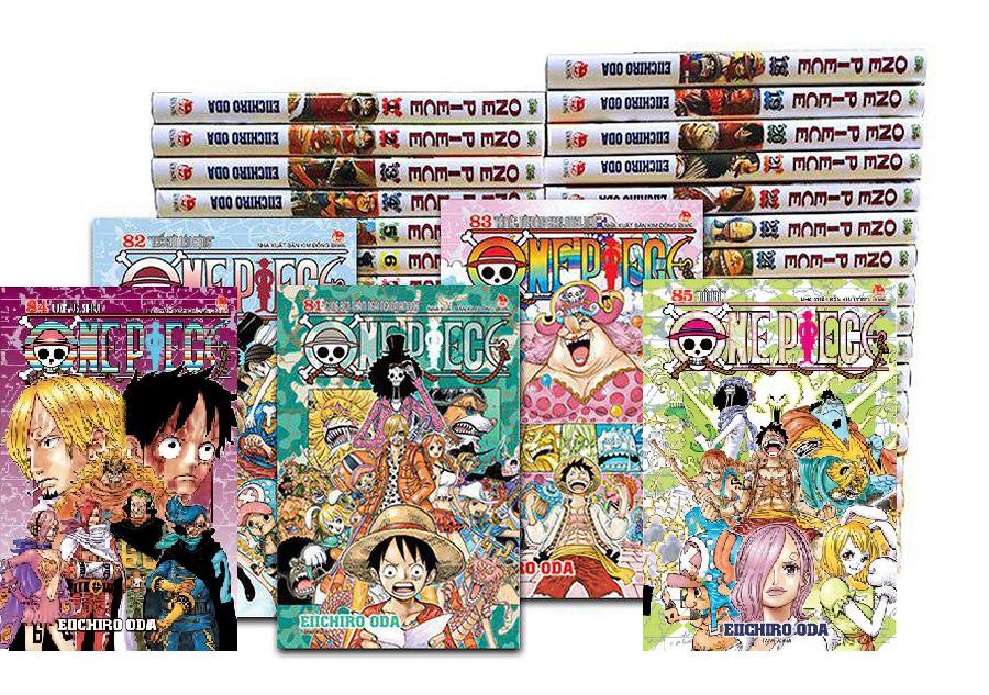 Sách - Combo ONE PIECE Vua hải tặc - 8 quyển (giao ngẫu nhiên) + bán kèm 1 bút viết