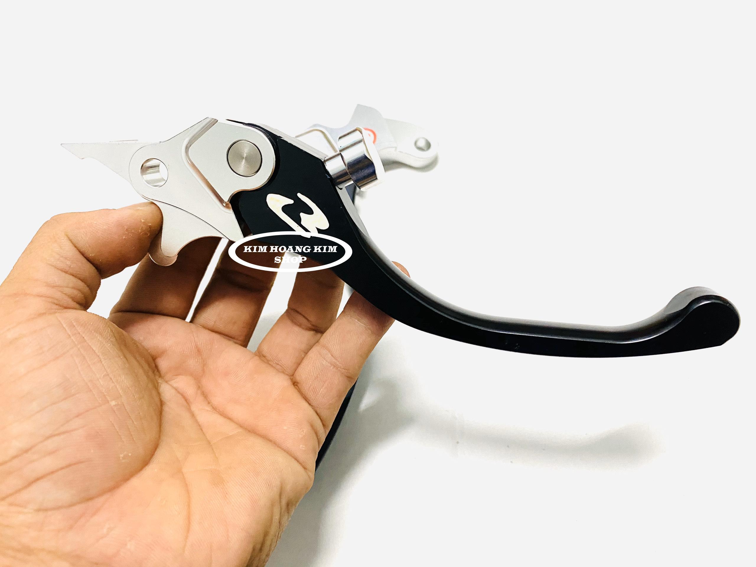 Tay thắng RCB S2 gắn EXCITER (màu đen)