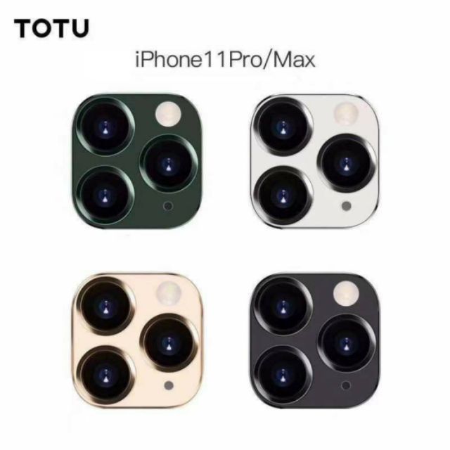 Miếng dán bảo vệ camera Totu cho iPhone 11Pro/ Pro Max cam kết sản phẩm đúng mô tả chất lượng đảm bảo