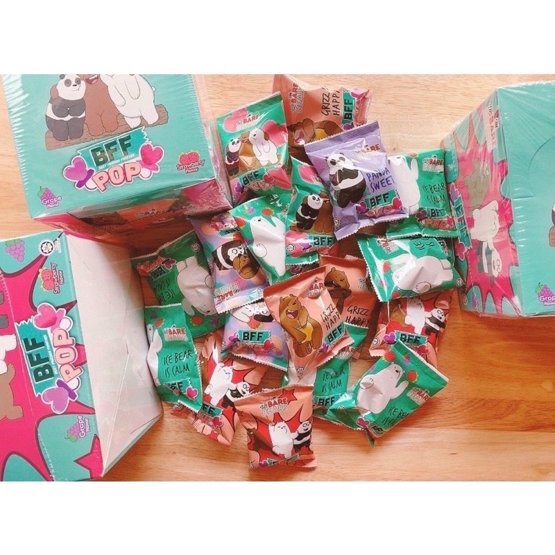 Hot sales cheap kẹo nhẫn gấu BFF