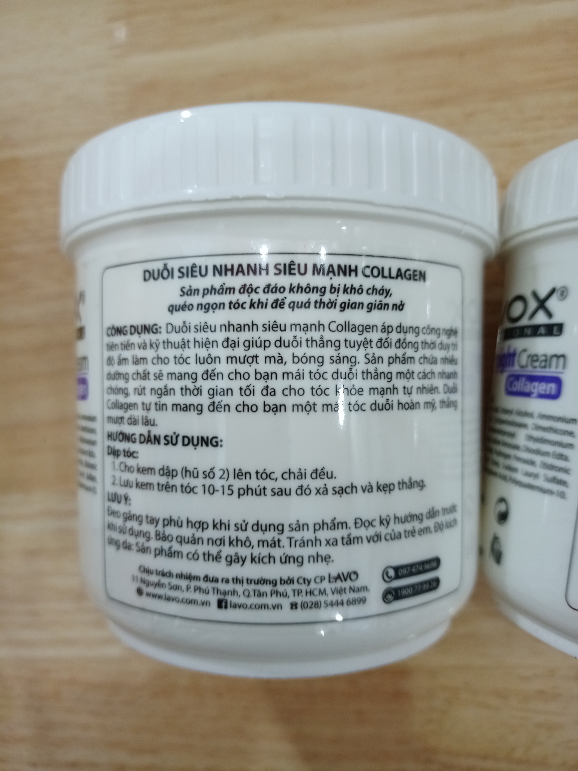 500ml Duỗi lavox tím