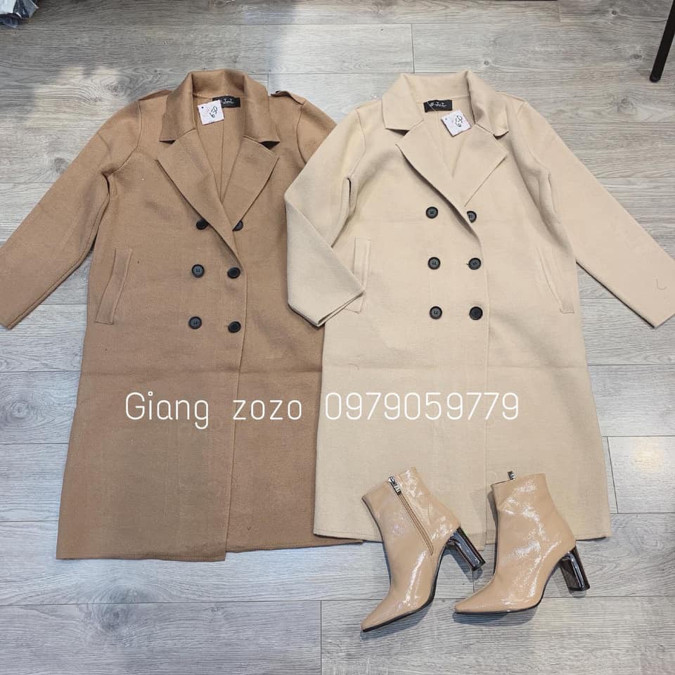 Áo khoác dạ hot trend