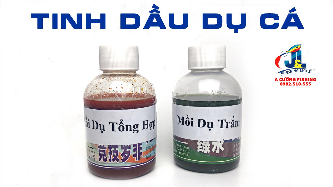 Tinh Dầu Dụ Cá - Mồi Thính Nước Cá Chép, Trôi Và Trắm Đen, Trắm Cỏ