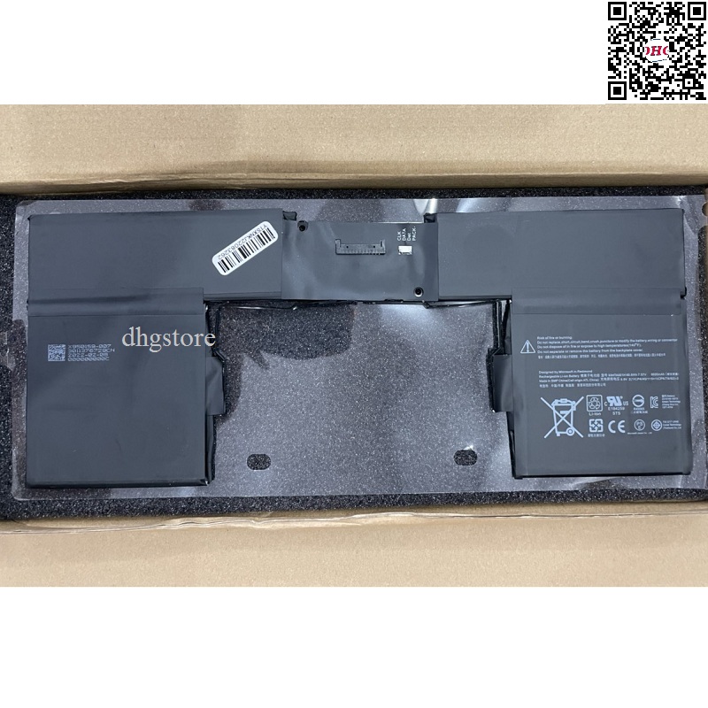 Microsoft surface book 1 1785 13.5 inch bottom battery with vga gtx 965m, g3hta001h, 93hta001h, 62.8wh