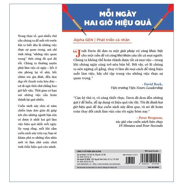 Mỗi ngày hai giờ hiệu quả