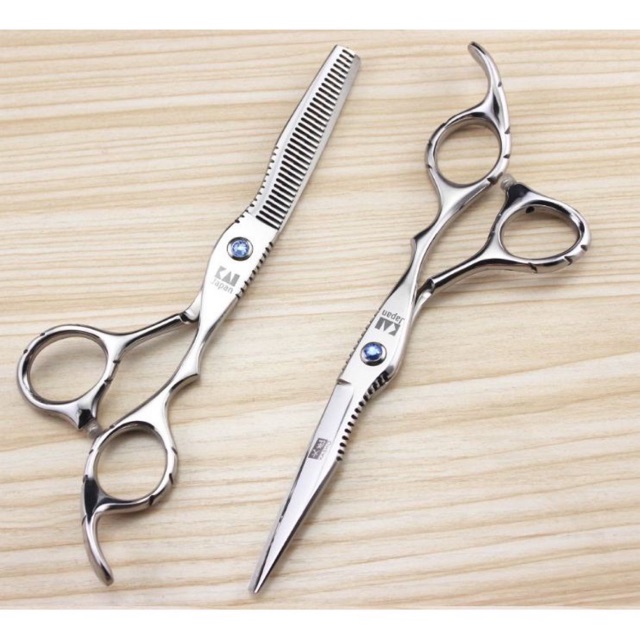 Bộ Kéo Cắt Tóc Kasho Kai 6.0 thương hiệu Nhật Bản (Có tặng bao da) - Kéo Tỉa