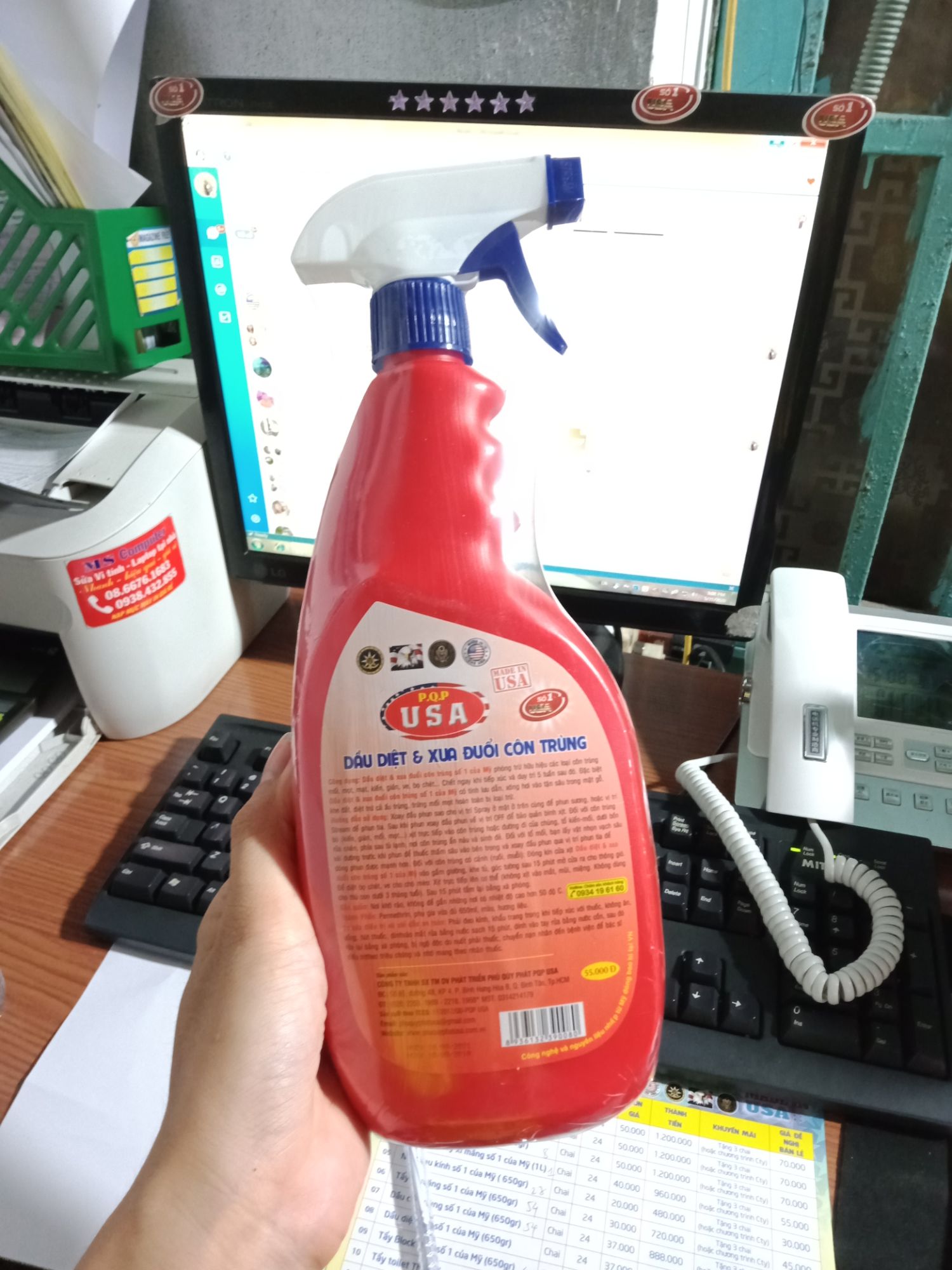Dầu diệt mối và xua đuổi côn trùng