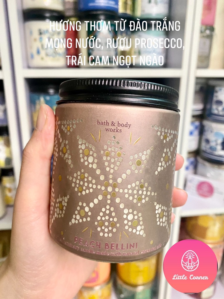 Nến thơm 1 bấc 198g BATH AND BODY WORKS - Noel