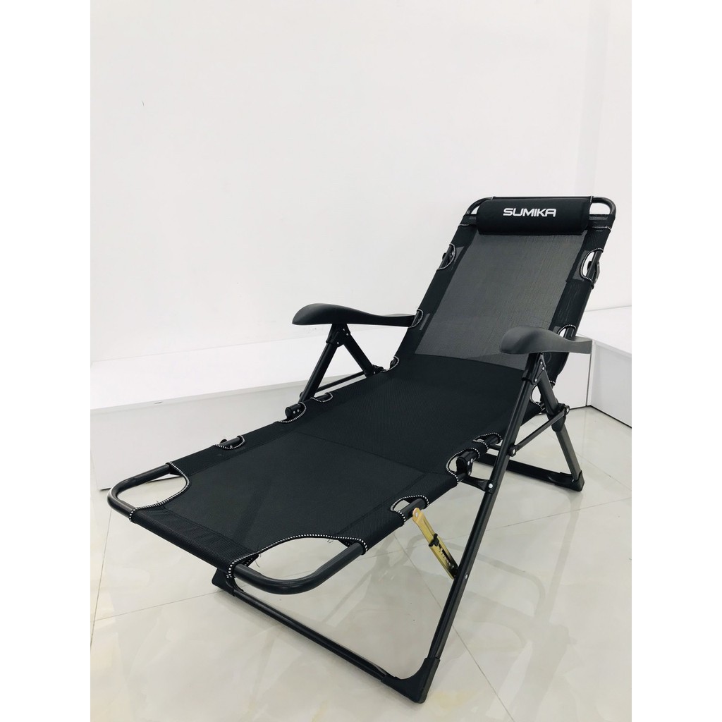 [HCM]Ghế gấp xếp thư giãn cao cấp Sumika 168