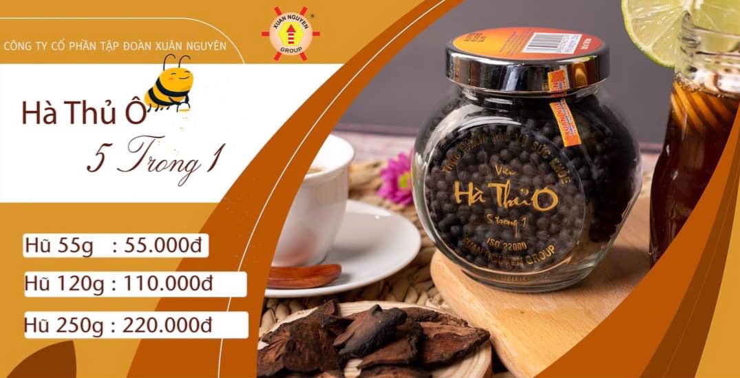 Viên Hà thủ Ô 5in1 Xuân Nguyên